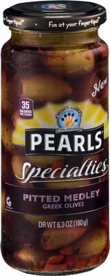 Specialties, Pitted Medley Greek Olives, Pitted Medley