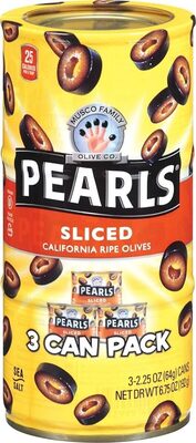 Sliced Ripe Olives