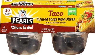 Kalamata Pitted Greek Olives To Go!, Kalamata