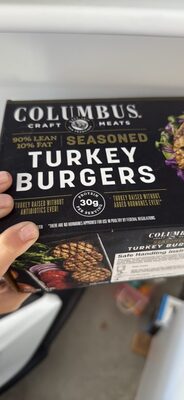 Seasoned Turkey Burgers