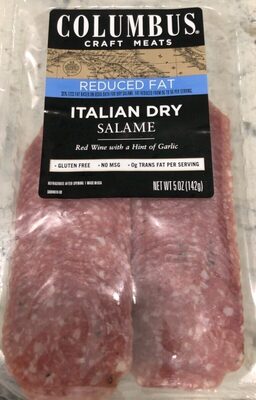 Italian Dry Reduced Fat Salame, Italian Dry
