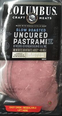 Slow Roasted Uncured Pastrami, Slow Roasted
