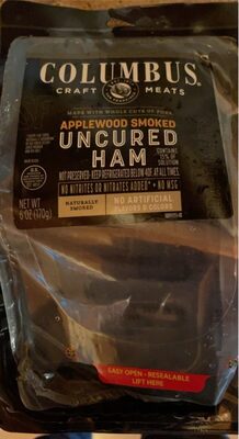 Applewood Smoked Uncured Ham, Applewood Smoked