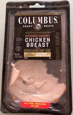 Rotisserie Seasoned Chicken Breast, Rotisserie Seasoned Chicken