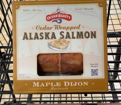 Maple Dijon Marinade Cedar Wrapped Alaska Salmon, Maple Dijon