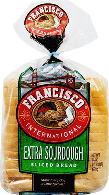 Extra Sourdough Sliced Bread, Extra Sourdough