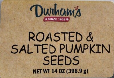 Roasted & Salted Pumpkin Seeds, Roasted & Salted