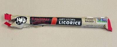 Raspberry Flavored Soft Eating Licorice, Raspberry