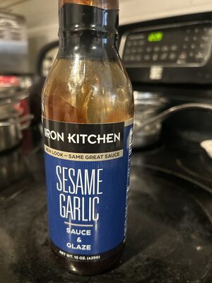 Sesame Garlic Sauce & Glaze, Sesame; Garlic
