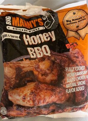 Honey BBQ Chicken Wings, Honey; BBQ