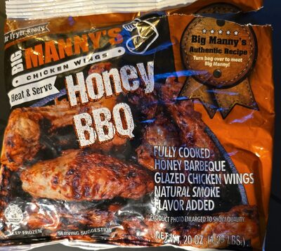 Honey BBQ Chicken Wings, Honey; BBQ