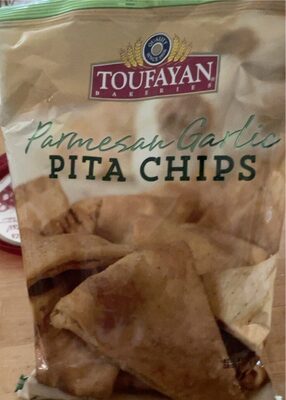 Parmesan Garlic Pita Chips, Parmesan Garlic