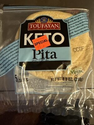 Keto Pita Loaves, Keto