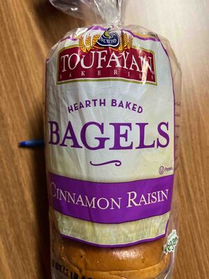 Hearth Baked Bagels, Cinnamon Raisin