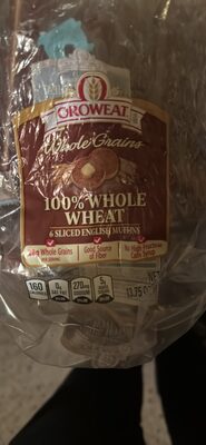 100% Whole Wheat Grains English Muffins, Whole Wheat