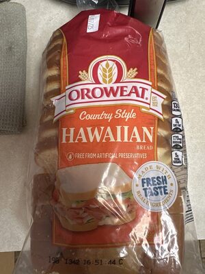 Hawaiian Country Style Bread, Hawaiian