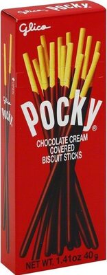 Chocolate Cream Covered Biscuit Sticks, Chocolate
