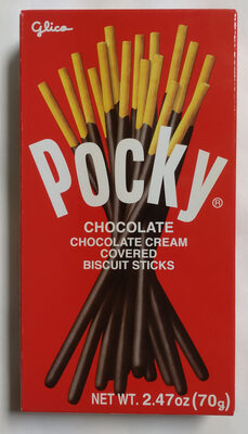 Glico, Pocky, Chocolate Cream Covered Biscuit Sticks
