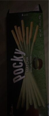 Matcha Green Tea Cream Covered Biscuit Sticks, Matcha Green Tea Cream