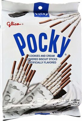 Cookies And Cream Flavored Covered Biscuit Sticks, Cookies And Cream