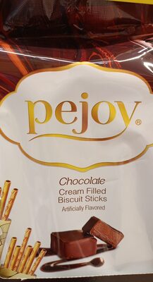 Chocolate Cream Filled Biscuit Sticks, Chocolate