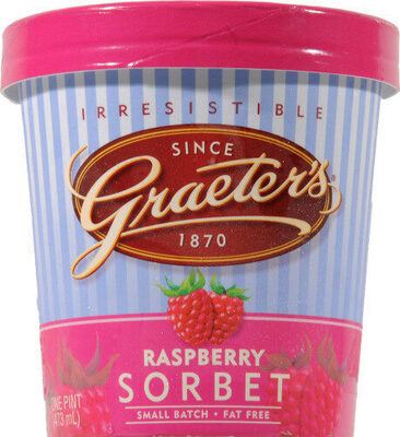 Raspberry French Pot Sorbet, Raspberry