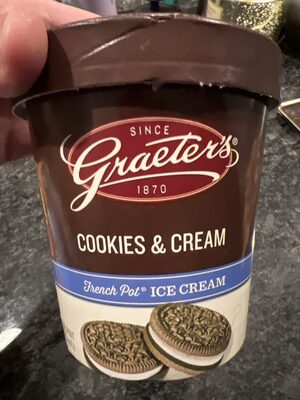 Cookies & Cream French Pot Ice Cream, Cookies & Cream