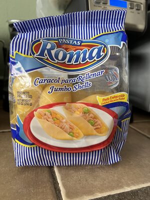Jumbo Shells Enriched Macaroni Product With Vitamins And Minerals