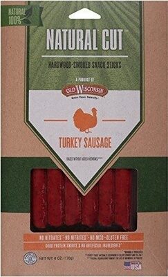Turkey Sausage Hardwood-Smoked Snack Sticks, Turkey Sausage