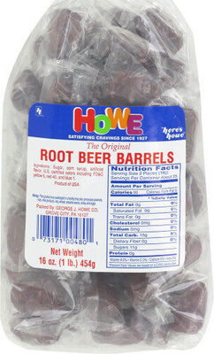 Howe Root Beer Barrels, 16 Oz