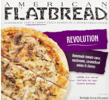 Savory Revolution With Mushrooms, Caramelized Onions, & Homemade Tomato Sauce Handmade, Wood-Fired, Thin & Crispy Pizza, Savory Revolution