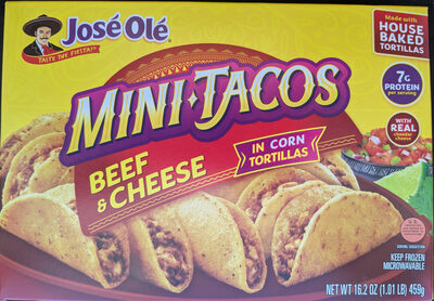 Mini Tacos Beef & Cheese