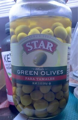 Star, Whole Green Olives