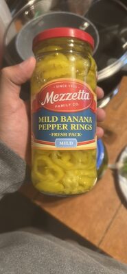 Mild Banana Pepper Rings, Mild Banana Pepper