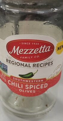 Southwestern Chili Spiced Olives, Southwestern
