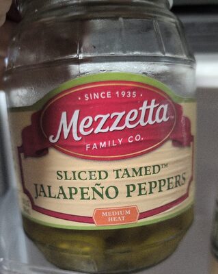 Medium Sliced Tamed Jalapeno Peppers, Medium