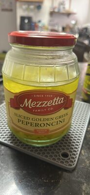 Sliced Golden Greek Peperoncini, Golden Greek