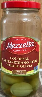 Hand Selected Colossal Castelvetrano Style Whole Olives