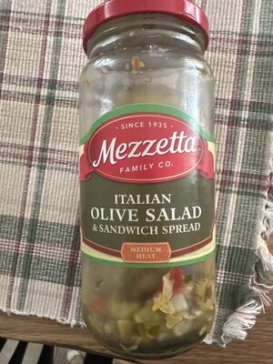 Italian Olive Salad & Sandwich Spread, Italian