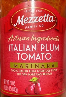 Italian Plum Tomato Marinara, Italian Plum Tomato