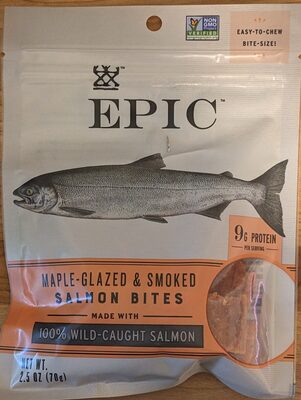 EPIC Maple Glazed & Smoked Salmon Bites