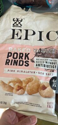 EPIC Pink Himalayan + Sea Salt Oven Baked Pork Rinds