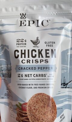 EPIC Cracked Pepper Chicken Crisps