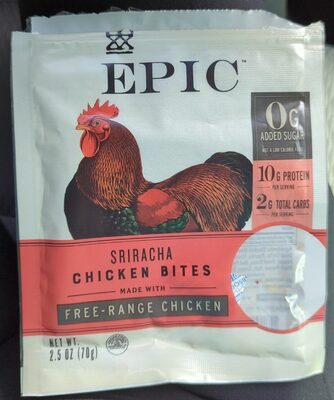 EPIC Chicken Sriracha Bites