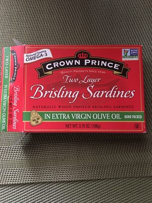 Brisling Sardines In Extra Virgin Olive Oil, Extra Virgin Olive Oil