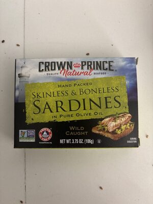 Skinless & Boneless Sardines In Pure Olive Oil, Pure Olive Oil