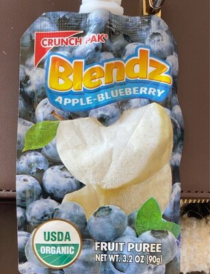 Apple-Blueberry Blendz Fruit Puree, Apple-Blueberry