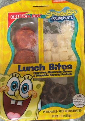 Pepperoni, Mozzarella Cheese & Chocolate Covered Pretzels Lunch Bites, Pepperoni, Mozzarella & Chocolate