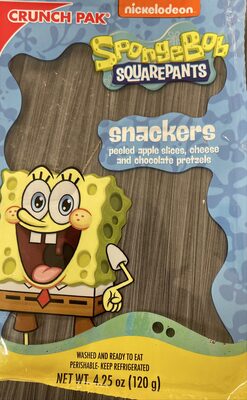 Apple Slices, Cheese And Chocolate Pretzels Snackers, Apple Slices, Cheese And Chocolate Pretzels