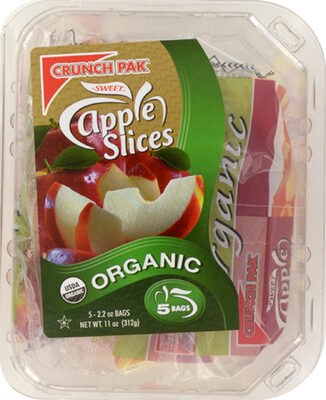 Sweet Organic Apple Slices, Sweet